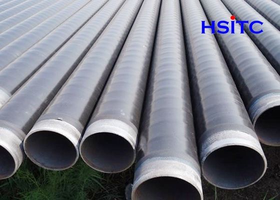 Tubo in acciaio anti-corrosione a spirale A369 da 8" rivestito con 3LPE