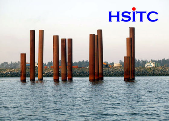 API 5l tubi saldati in acciaio al carbonio vernice antirughe rosso nero