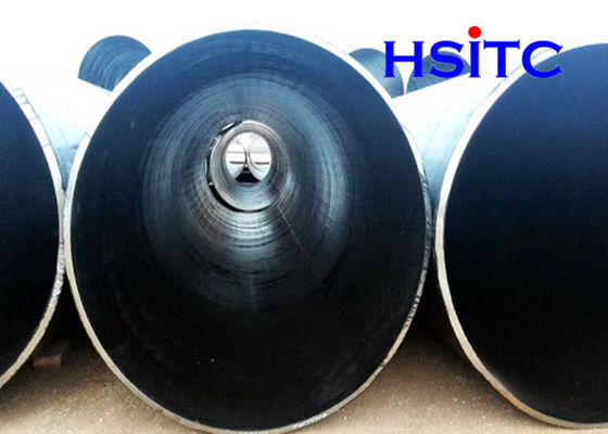 56 pollici En10210 3LPE rivestimento LSAW tubo di acciaio cucitura dritta