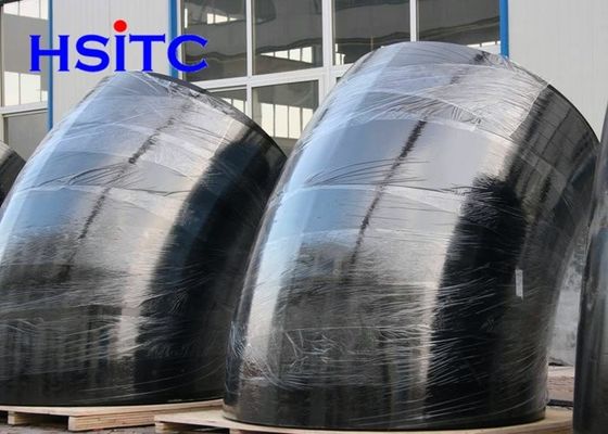 Rurociąg ze stali węglowej z gięciem 90 stopni