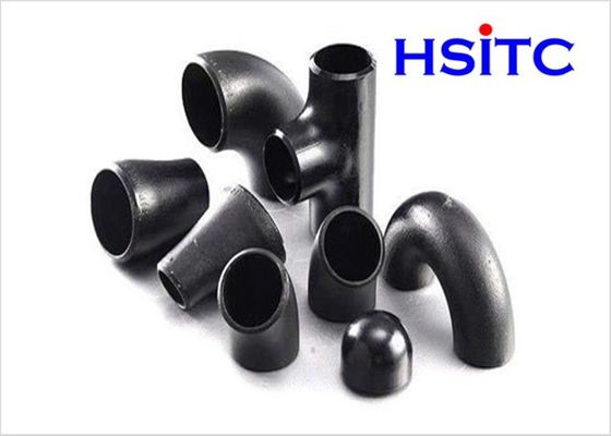 ANSI B16.11 Węglowa stal Tee Czarna farba Węglowa stal