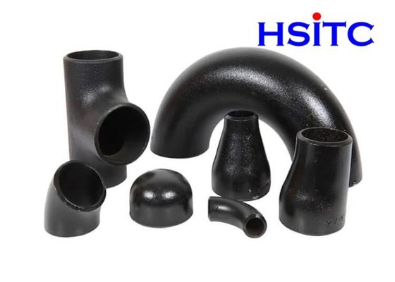 Fittings di tubi DIN ST37 di acciaio a cuffia saldata a 180 gradi Fittings di tubi in acciaio al carbonio