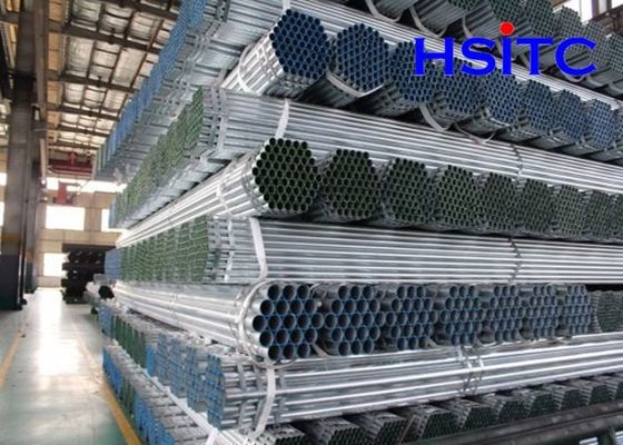 Dn80 10m 2 pulgadas Programa 40 tubo de acero galvanizado ISO9001