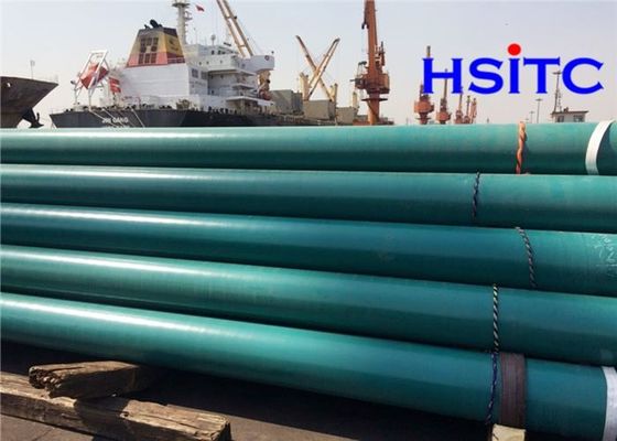 Tubo in acciaio anti-corrosione a tre strati di polietilene propilene 6m